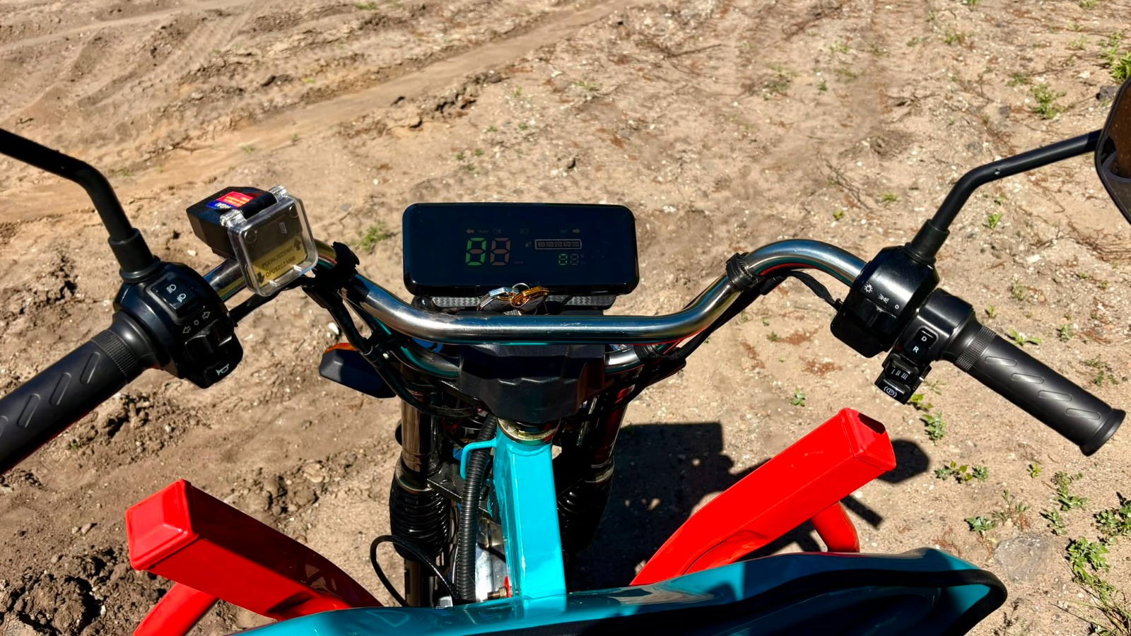 E-TUK Cargo control panel