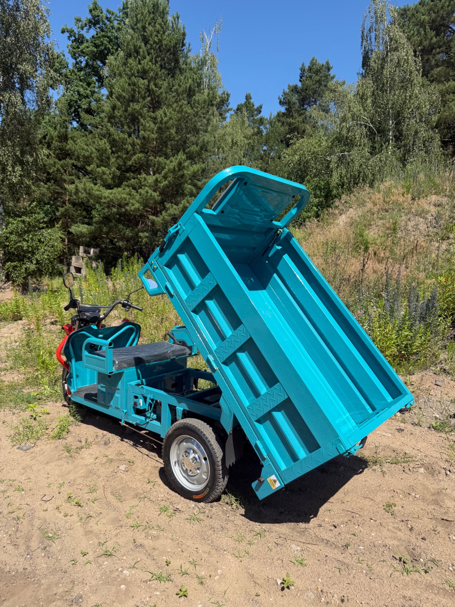 CASET-0 manual tipping cargo box
